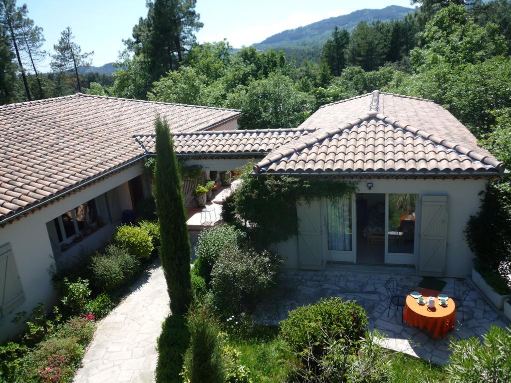 Domaine Du Planas Ailhon Ardeche Bed & Breakfast Room photo